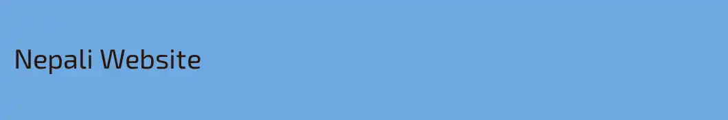 Nepali Website